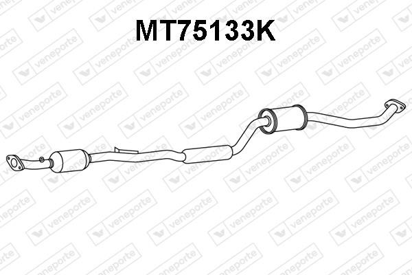 Veneporte MT75133K Katalizator MT75133K: Dobra cena w Polsce na 2407.PL - Kup Teraz!