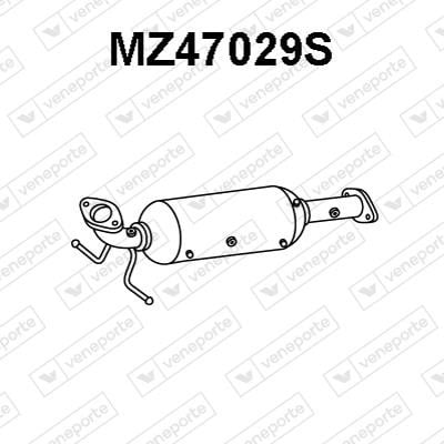 Veneporte MZ47029S Filtr cząstek stałych DPF MZ47029S: Dobra cena w Polsce na 2407.PL - Kup Teraz!