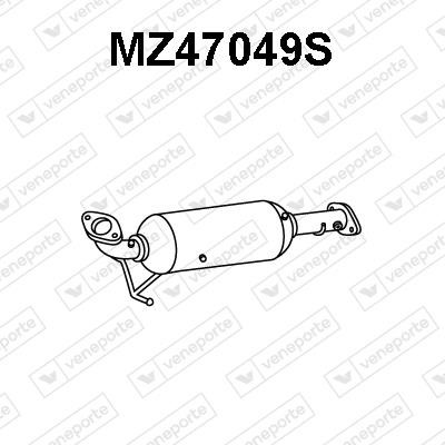 Veneporte MZ47049S Diesel particulate filter DPF MZ47049S: Buy near me in Poland at 2407.PL - Good price!