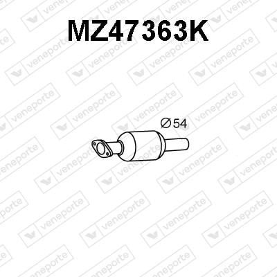 Veneporte MZ47363K Catalytic Converter MZ47363K: Buy near me at 2407.PL in Poland at an Affordable price!