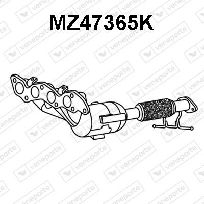 Veneporte MZ47365K Катализатор MZ47365K: Отличная цена - Купить в Польше на 2407.PL!