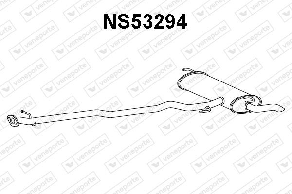 Veneporte NS53294 End Silencer NS53294: Buy near me in Poland at 2407.PL - Good price!
