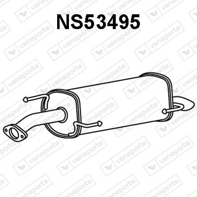 Veneporte NS53495 Shock absorber NS53495: Buy near me in Poland at 2407.PL - Good price!