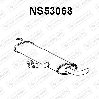 Veneporte NS53068 Shock absorber NS53068: Buy near me in Poland at 2407.PL - Good price!