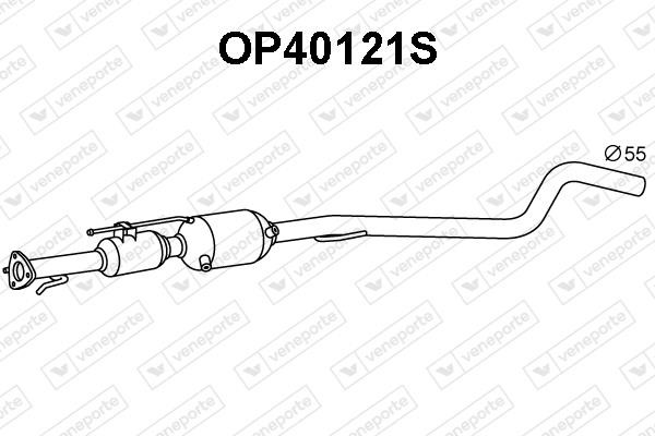 Veneporte OP40121S Diesel particulate filter DPF OP40121S: Buy near me in Poland at 2407.PL - Good price!