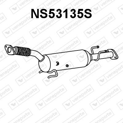Veneporte NS53135S Diesel particulate filter DPF NS53135S: Buy near me at 2407.PL in Poland at an Affordable price!