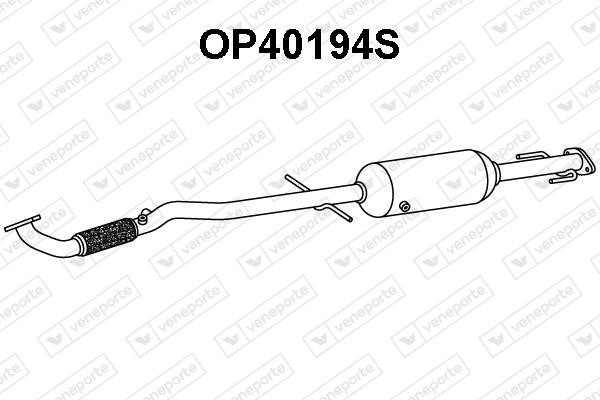 Veneporte OP40194S Diesel particulate filter DPF OP40194S: Buy near me at 2407.PL in Poland at an Affordable price!