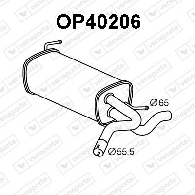 Veneporte OP40206 Амортизатор OP40206: Приваблива ціна - Купити у Польщі на 2407.PL!
