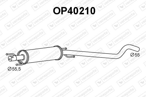 Veneporte OP40210 Амортизатор OP40210: Отличная цена - Купить в Польше на 2407.PL!