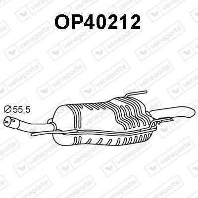 Veneporte OP40212 Stoßdämpfer OP40212: Kaufen Sie zu einem guten Preis in Polen bei 2407.PL!