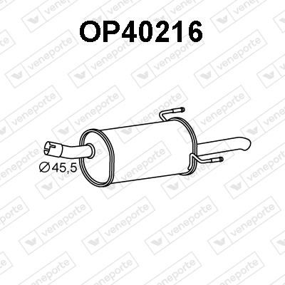 Veneporte OP40216 Амортизатор OP40216: Отличная цена - Купить в Польше на 2407.PL!