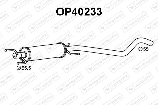 Veneporte OP40233 Shock absorber OP40233: Buy near me in Poland at 2407.PL - Good price!