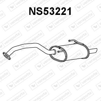 Veneporte NS53221 End Silencer NS53221: Buy near me in Poland at 2407.PL - Good price!
