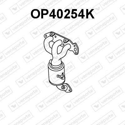 Veneporte OP40254K Catalytic Converter OP40254K: Buy near me at 2407.PL in Poland at an Affordable price!