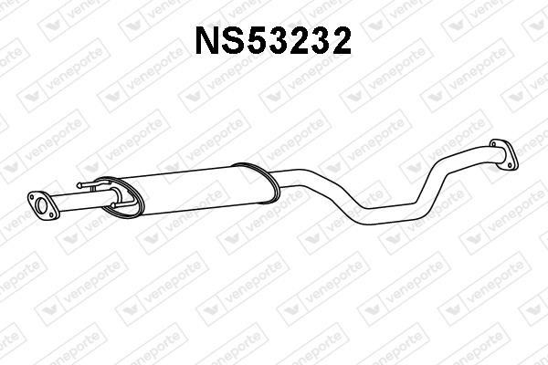 Veneporte NS53232 Front Silencer NS53232: Buy near me in Poland at 2407.PL - Good price!