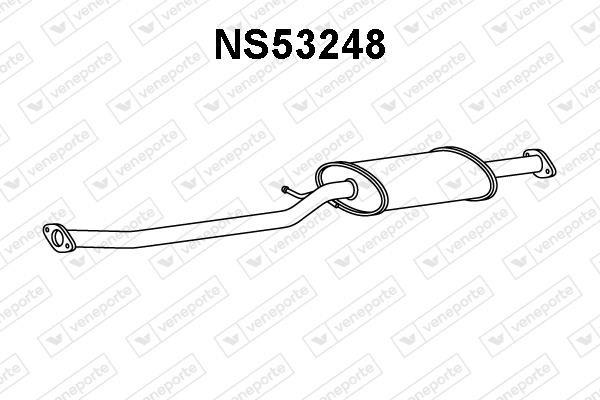 Veneporte NS53248 Front Silencer NS53248: Buy near me in Poland at 2407.PL - Good price!