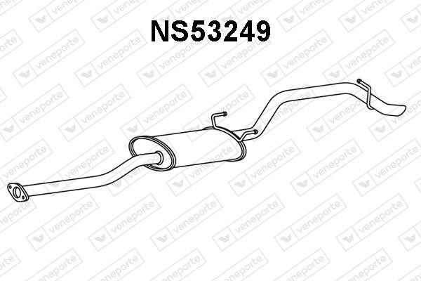 Veneporte NS53249 End Silencer NS53249: Buy near me in Poland at 2407.PL - Good price!