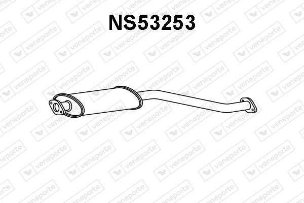 Veneporte NS53253 Front Silencer NS53253: Buy near me in Poland at 2407.PL - Good price!