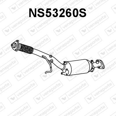 Veneporte NS53260S Diesel particulate filter DPF NS53260S: Buy near me in Poland at 2407.PL - Good price!