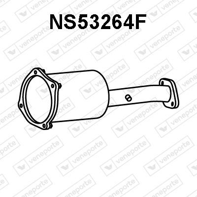 Veneporte NS53264F Diesel particulate filter DPF NS53264F: Buy near me in Poland at 2407.PL - Good price!