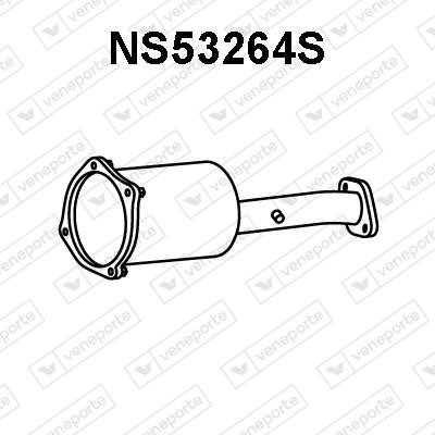 Veneporte NS53264S Diesel particulate filter DPF NS53264S: Buy near me in Poland at 2407.PL - Good price!