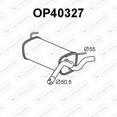 Veneporte OP40327 Endschalldämpfer OP40327: Kaufen Sie zu einem guten Preis in Polen bei 2407.PL!