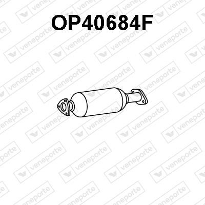 Veneporte OP40684F Diesel particulate filter DPF OP40684F: Buy near me in Poland at 2407.PL - Good price!