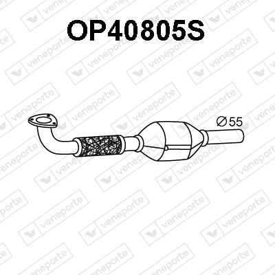 Veneporte OP40805S Diesel particulate filter DPF OP40805S: Buy near me in Poland at 2407.PL - Good price!