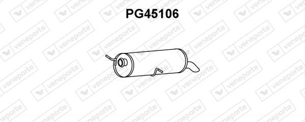 Veneporte PG45106 End Silencer PG45106: Buy near me in Poland at 2407.PL - Good price!