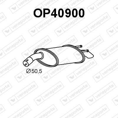 Veneporte OP40900 Shock absorber OP40900: Buy near me in Poland at 2407.PL - Good price!
