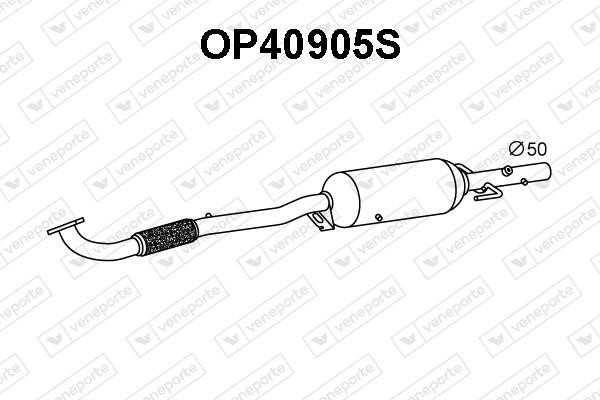 Veneporte OP40905S Dieselpartikelfilter DPF OP40905S: Kaufen Sie zu einem guten Preis in Polen bei 2407.PL!