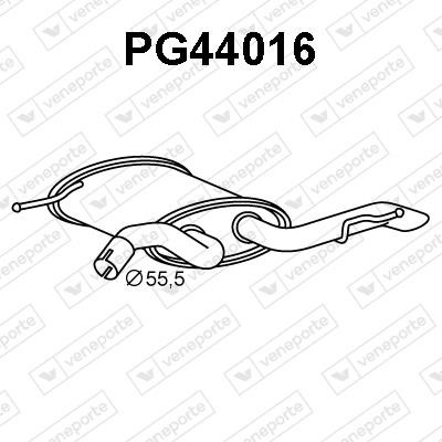 Veneporte PG44016 End Silencer PG44016: Buy near me in Poland at 2407.PL - Good price!