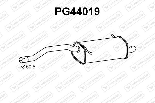 Veneporte PG44019 End Silencer PG44019: Buy near me at 2407.PL in Poland at an Affordable price!