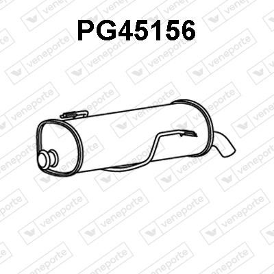 Veneporte PG45156 End Silencer PG45156: Buy near me in Poland at 2407.PL - Good price!