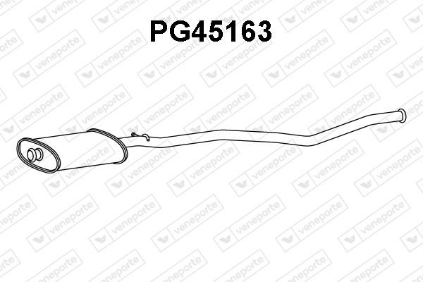 Veneporte PG45163 Central silencer PG45163: Buy near me in Poland at 2407.PL - Good price!