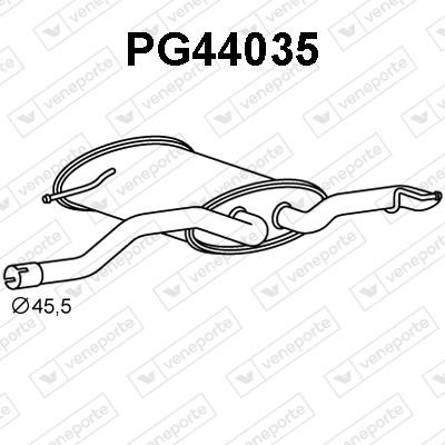 Veneporte PG44035 Endschalldämpfer PG44035: Kaufen Sie zu einem guten Preis in Polen bei 2407.PL!
