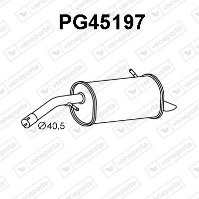 Veneporte PG45197 End Silencer PG45197: Buy near me at 2407.PL in Poland at an Affordable price!