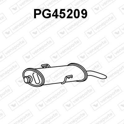 Veneporte PG45209 End Silencer PG45209: Buy near me in Poland at 2407.PL - Good price!