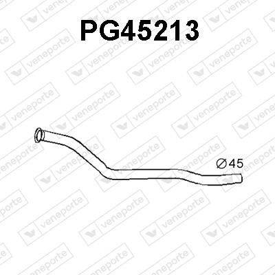 Veneporte PG45213 Exhaust pipe PG45213: Buy near me in Poland at 2407.PL - Good price!