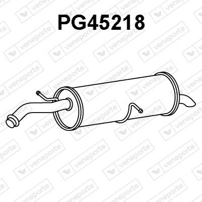 Veneporte PG45218 End Silencer PG45218: Buy near me in Poland at 2407.PL - Good price!