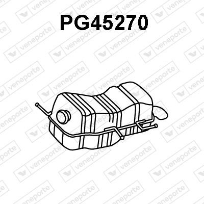 Veneporte PG45270 End Silencer PG45270: Buy near me in Poland at 2407.PL - Good price!