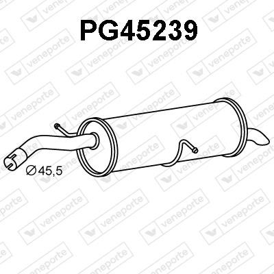 Veneporte PG45239 Endschalldämpfer PG45239: Kaufen Sie zu einem guten Preis in Polen bei 2407.PL!