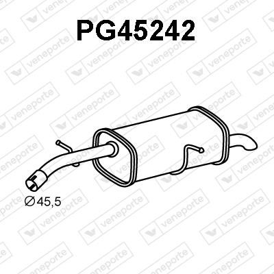 Veneporte PG45242 Endschalldämpfer PG45242: Kaufen Sie zu einem guten Preis in Polen bei 2407.PL!
