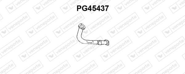 Veneporte PG45437 Exhaust pipe PG45437: Buy near me in Poland at 2407.PL - Good price!