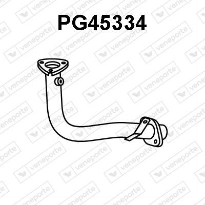 Veneporte PG45334 Exhaust pipe PG45334: Buy near me in Poland at 2407.PL - Good price!