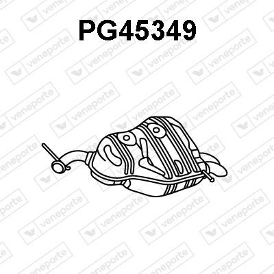 Veneporte PG45349 End Silencer PG45349: Buy near me in Poland at 2407.PL - Good price!