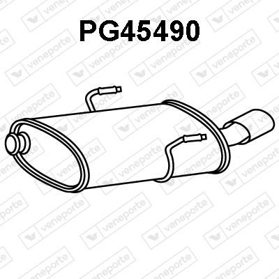 Veneporte PG45490 End Silencer PG45490: Buy near me in Poland at 2407.PL - Good price!