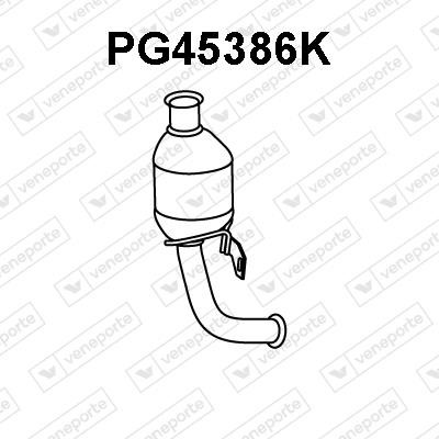 Veneporte PG45386K Katalizator PG45386K: Atrakcyjna cena w Polsce na 2407.PL - Zamów teraz!