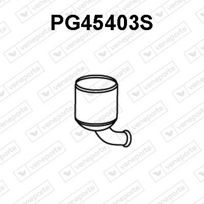 Veneporte PG45403S Diesel particulate filter DPF PG45403S: Buy near me at 2407.PL in Poland at an Affordable price!