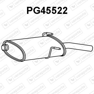 Veneporte PG45522 End Silencer PG45522: Buy near me in Poland at 2407.PL - Good price!